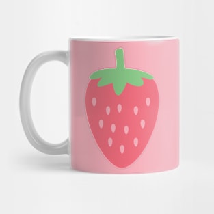 Strawberry Kawaii Cute Red Pink Mug